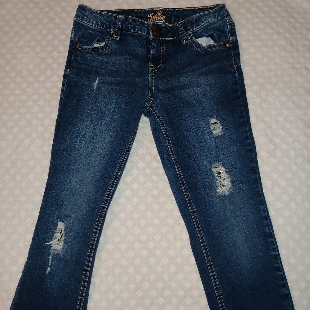 Justice distressed jeans